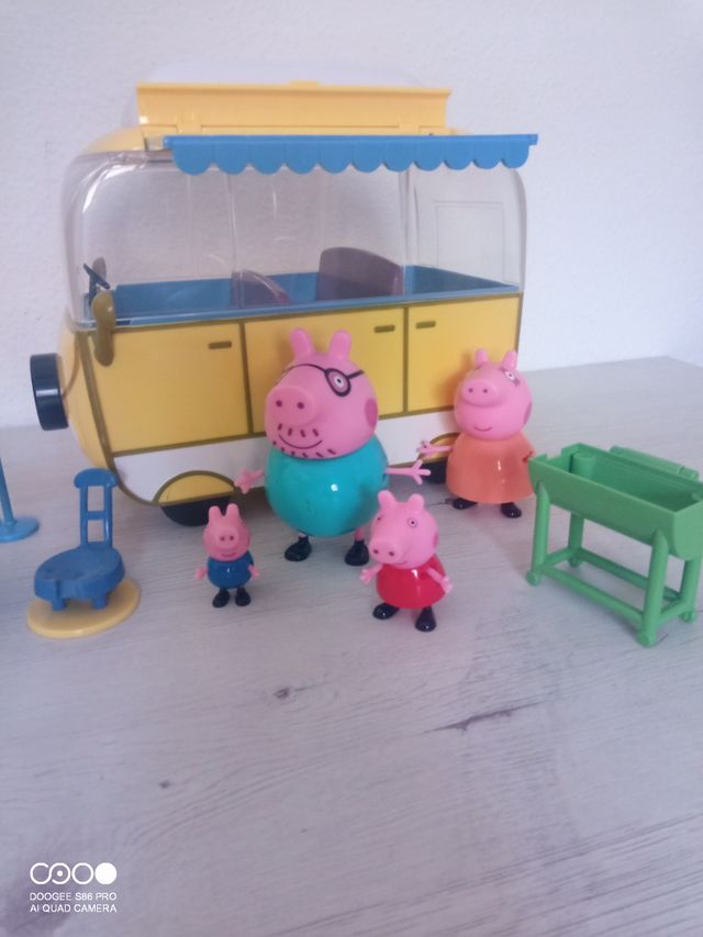 Caravana camper pepa pig