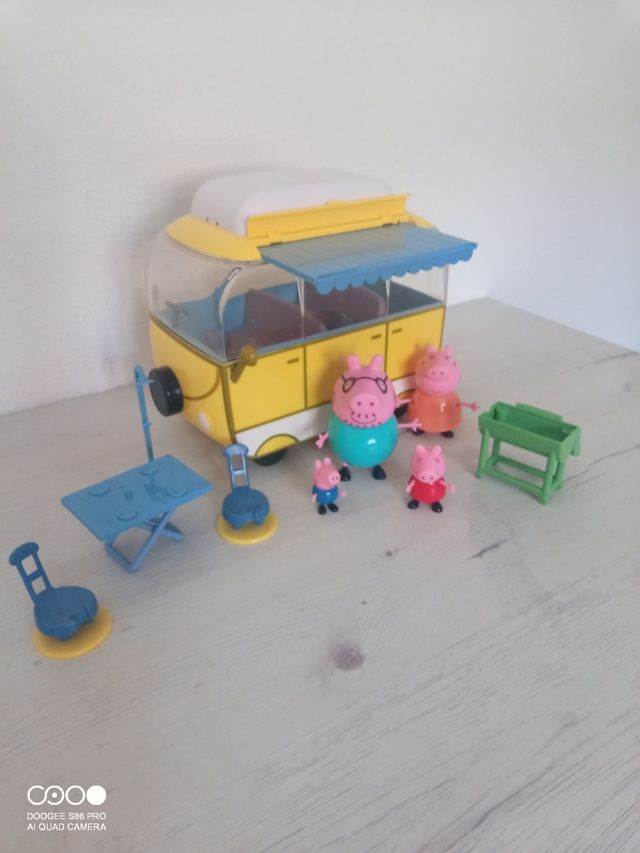 Caravana camper pepa pig
