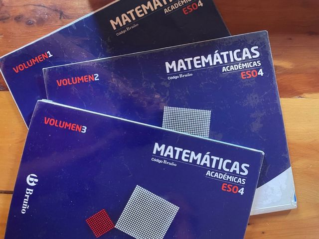 Libros Matemáticas 4ESO Bruño