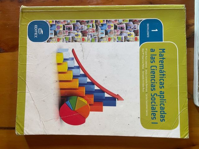 Libro Matemáticas CCSS 1BACH editex