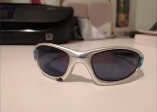 Oakley Straight Jacket Blue Flames