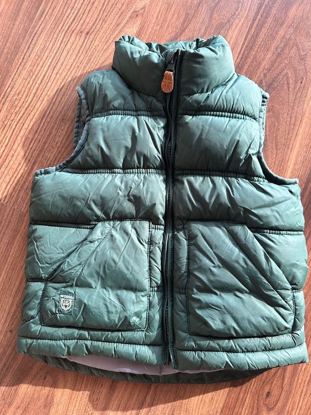 Chaleco acolchado Sfera verde