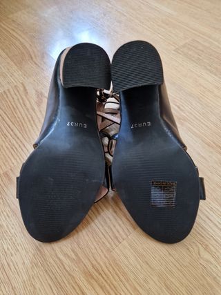 Sandalias Mujer Tacon 37