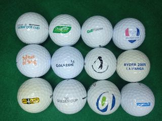 Bolas golf logos. Lote 8