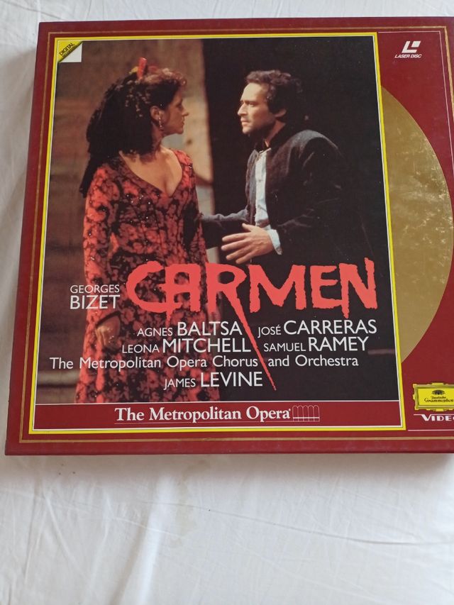 Carmen Bizet. LaserDisc