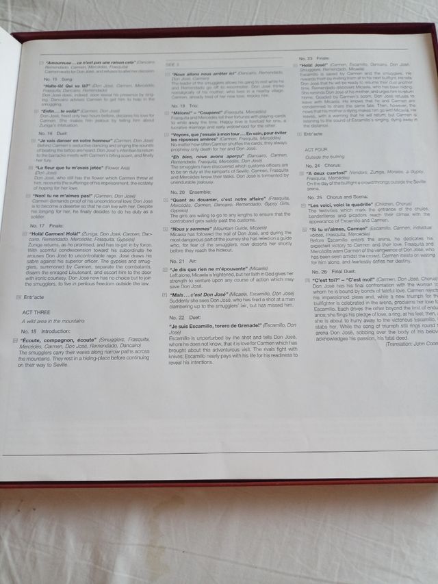 Carmen Bizet. LaserDisc