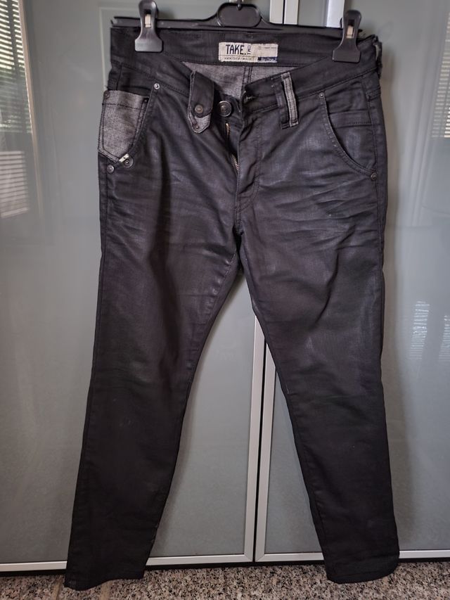 Jeans dritto take two nero