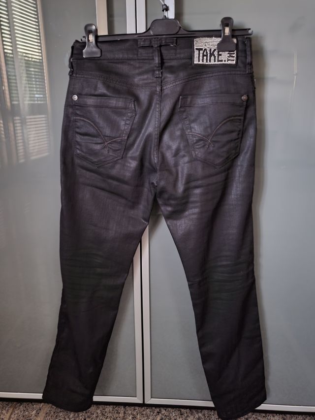 Jeans dritto take two nero