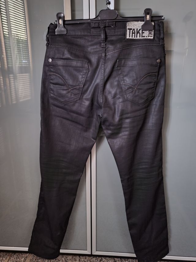 Jeans dritto take two nero