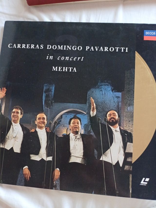 En Concierto Carreras, Pavarotti y Domin