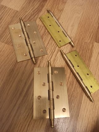4x bisagras puerta entrada