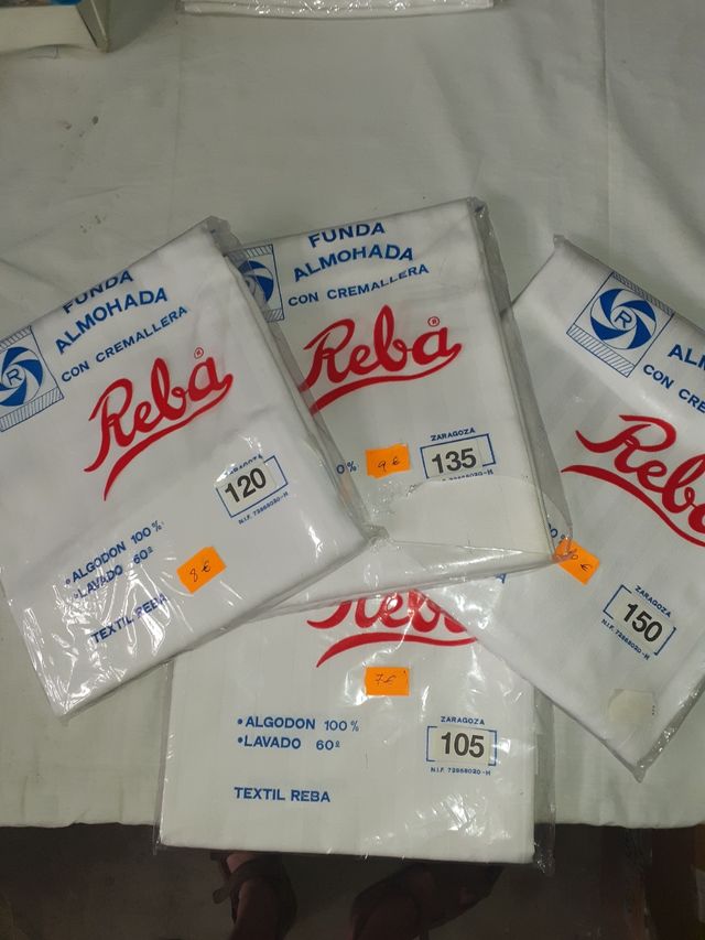 Fundas de almohadas 100°/° algodón