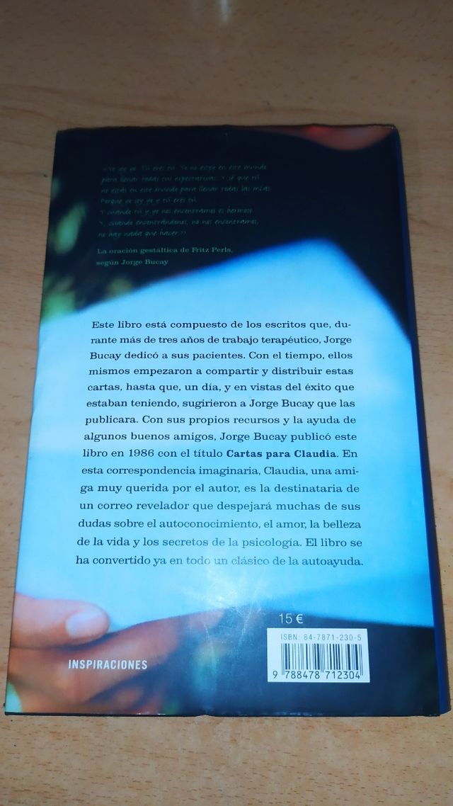 Cartas para Claudia + CD Jorge Bucay