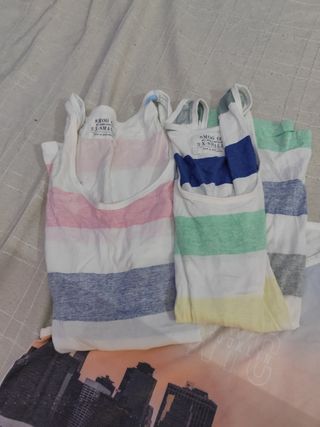 Lote camisetas tirantes chico+regalo 