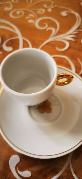 2 tazzine caffè+zuccheriera nuovi