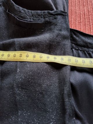 Vestido corto desigual talla 40