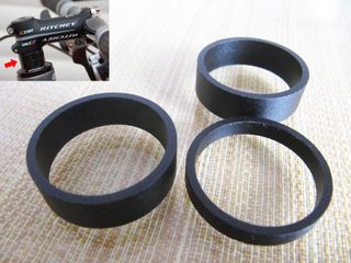 2x10+1x5mm Anillos Espaciadores Potencia 1-1/8"