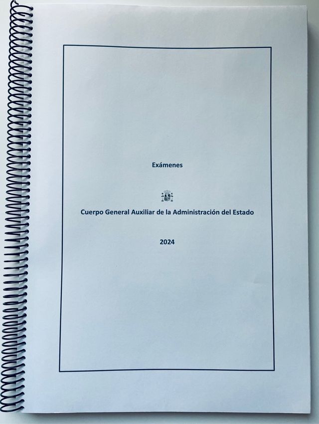 Oposición Auxiliar Admin Estado-Exámenes solución