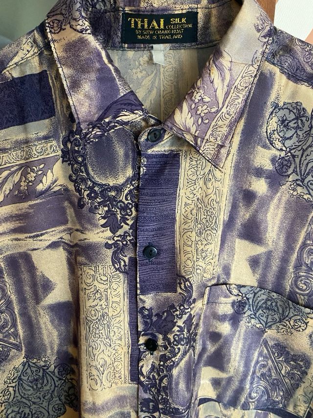 Camisa Hawaiana estampada T-M