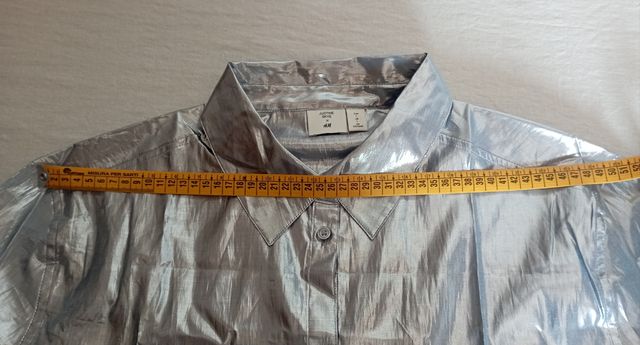 Camicia metallizzata donna 