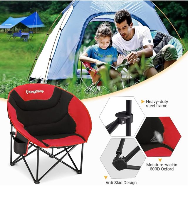 Silla Camping Alta Calidad y Resistencia KingCamp