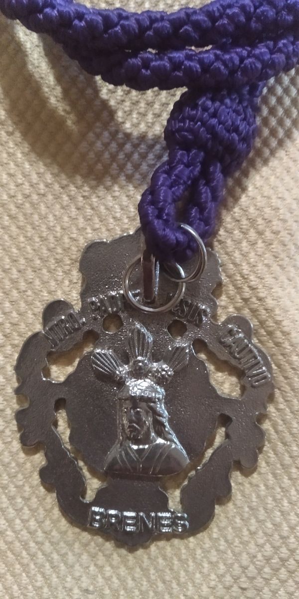 MEDALLA JESÚS CAUTIVO DE BRENES