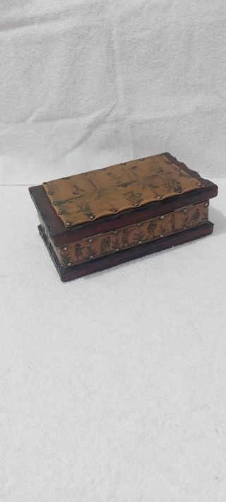 Caja Antigua De Madera 🌿