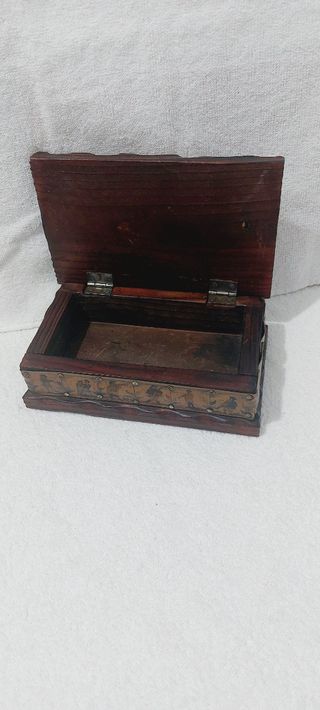 Caja Antigua De Madera 🌿