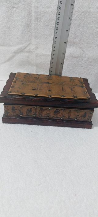 Caja Antigua De Madera 🌿