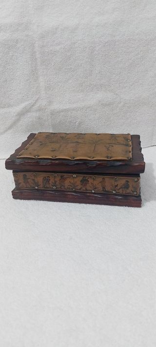 Caja Antigua De Madera 🌿