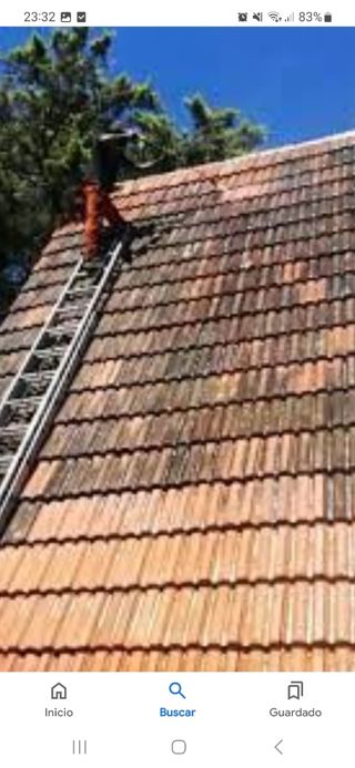 Limpieza de Tejas de Barro