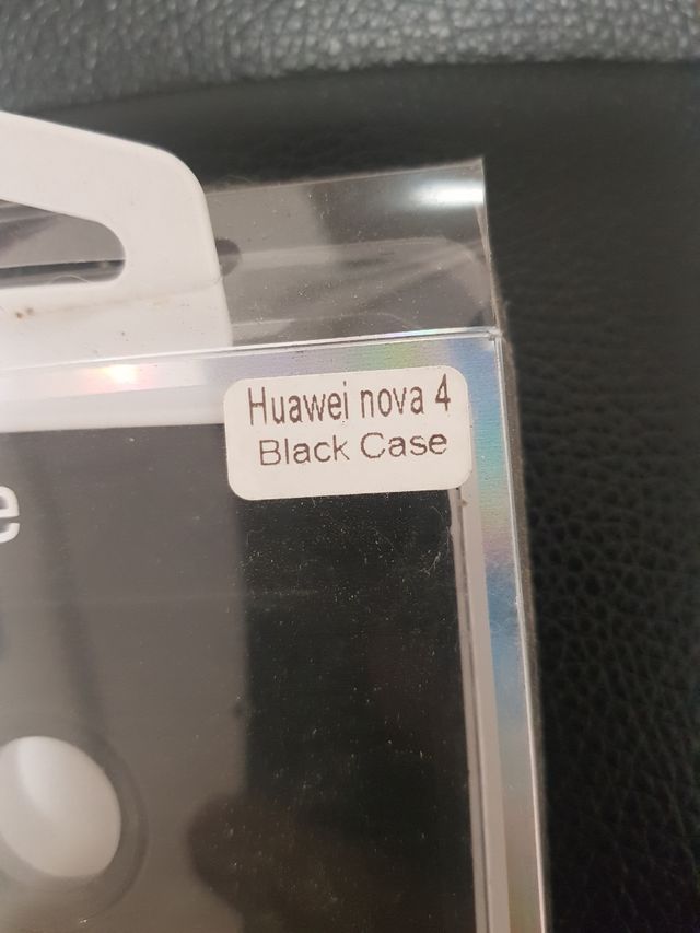 Funda Huawei nova 4 nueva negra