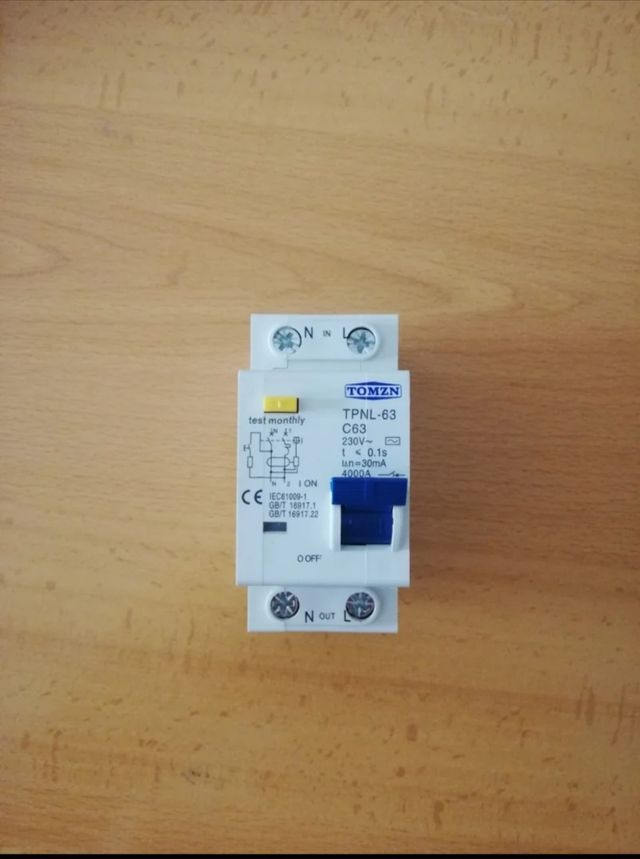 Diferencial 63 amperios y 30 ma