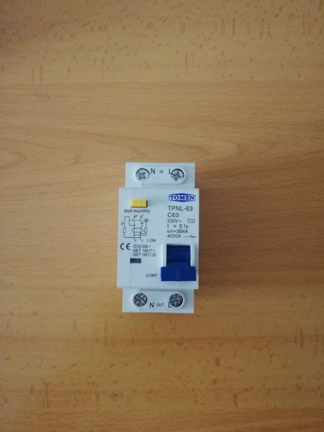 Diferencial 63 amperios y 30 ma