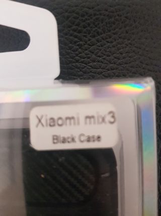 Funda Xiaomi mix3 color negra nueva