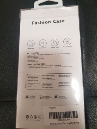 Funda Xiaomi mix3 color negra nueva