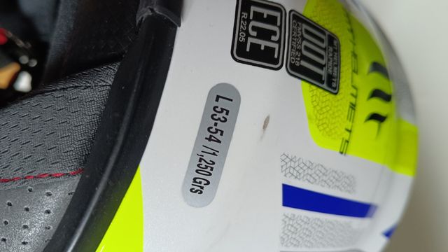 Casco moto adulto talla M + pantalla recambio