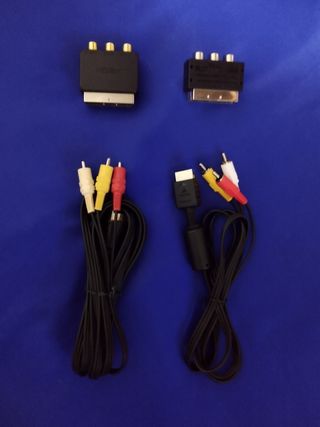 Cables y Adaptadores  PS2/PS3 (compatible PS1)