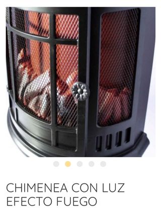 CHIMENEA EFECTO LUZ