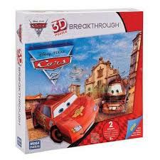 Puzzle 3d cars 2