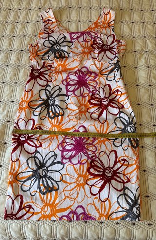 Vestido Torio estampado. Talla 46