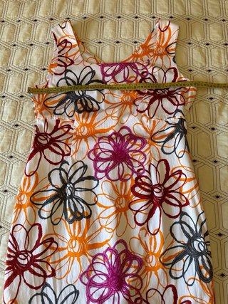 Vestido Torio estampado. Talla 46