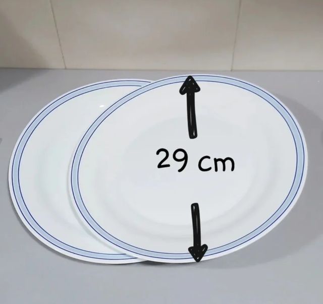 Par de platos HARMONIA,  19 cm