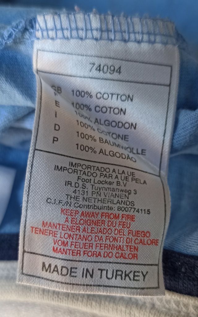 Maglia Converse 68 anni 90