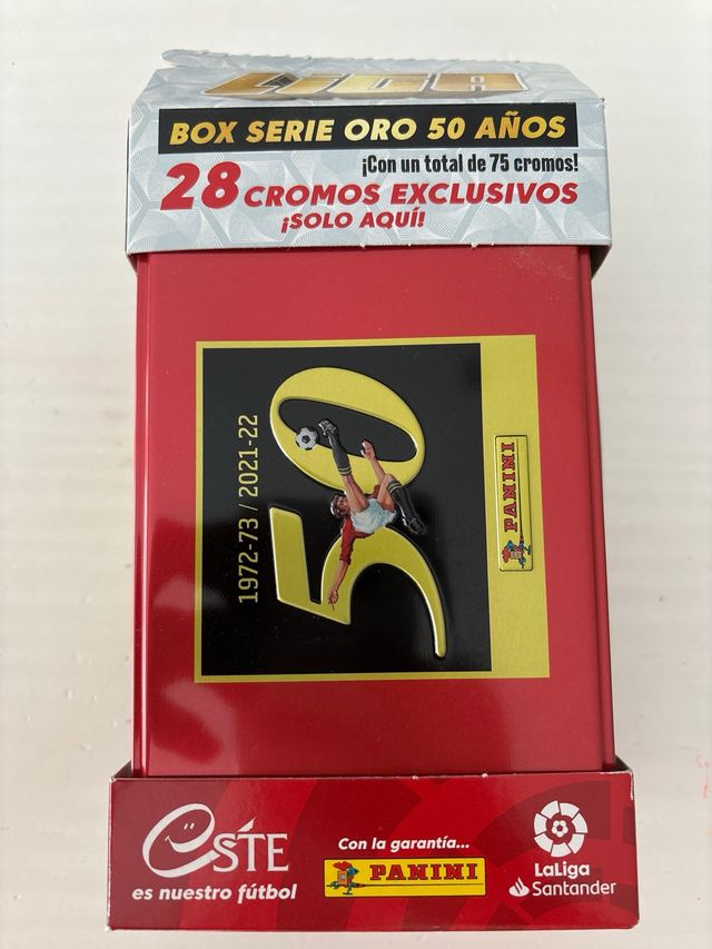 Box serie oro 50 años ediciones este sin cromos