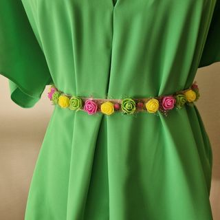 Cinturon flores. Rebajado!