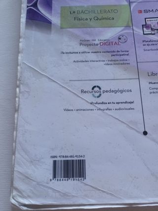 Física y Química  1°Bachillerato