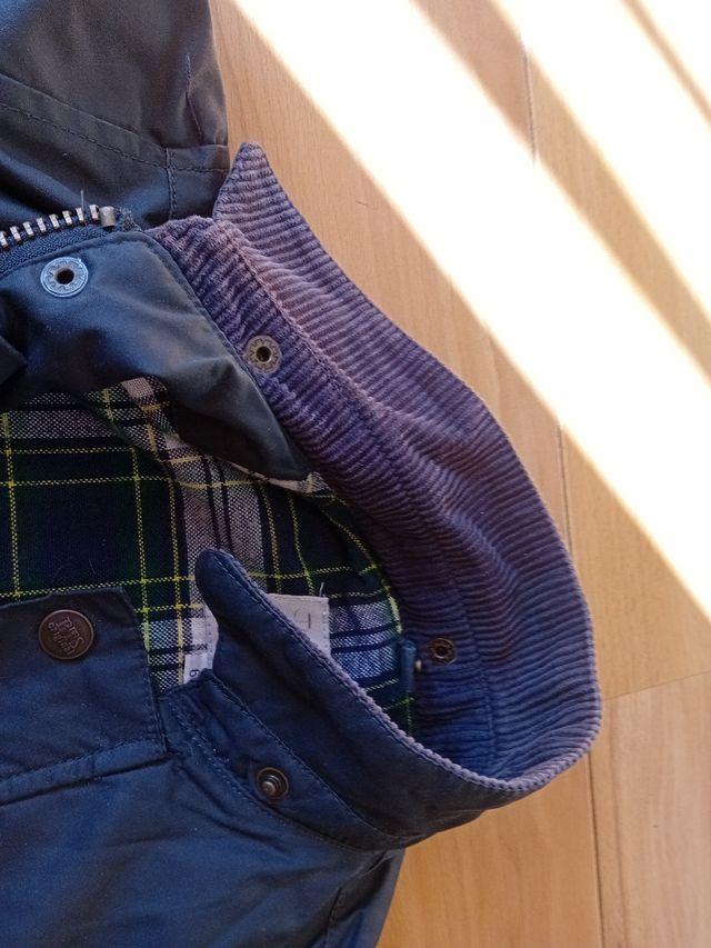 Abrigo barbour 6 años perfecto estado