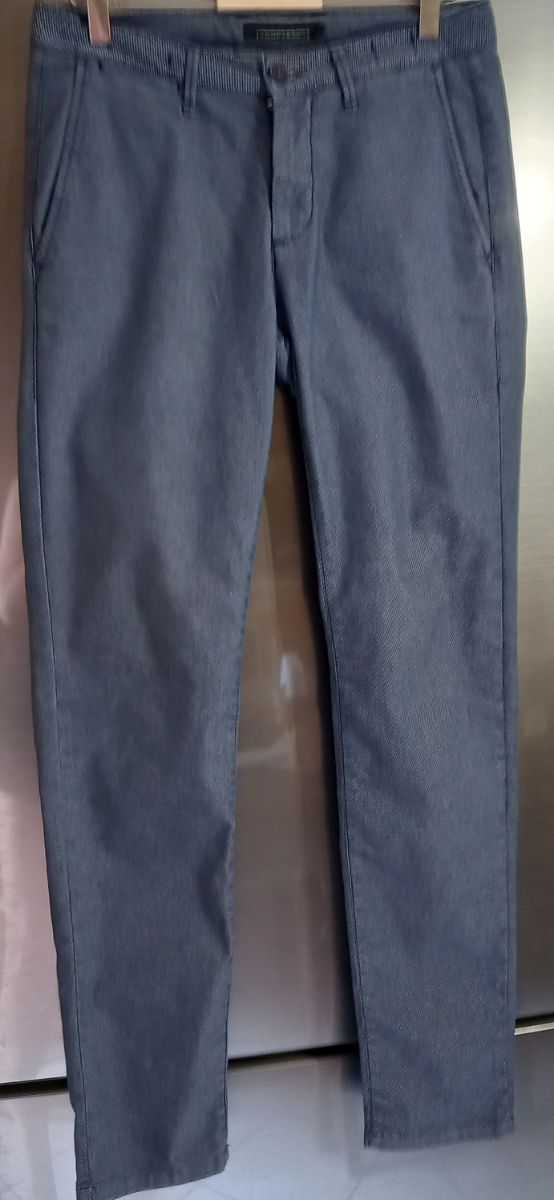Pantaloni uomo 46 slim fit stretch