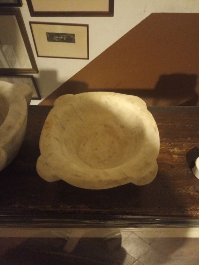 Morteros de mármol antiguos